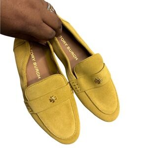 Tory Burch ballet loafer in mustard yellow color size 5M